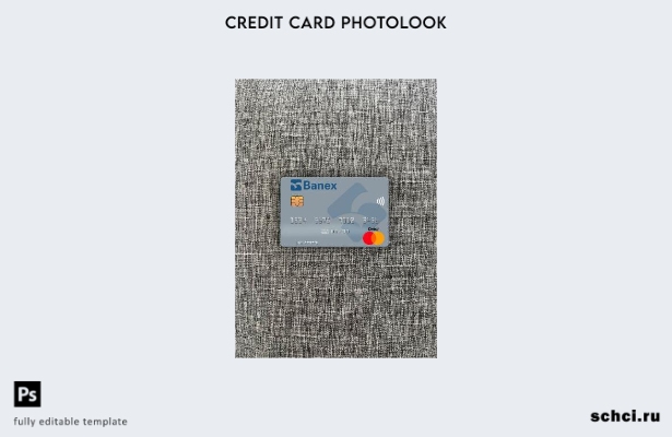 цифровая загрузка Перу Banco Banex mastercard фотовид переднего шаблона